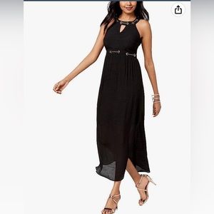 Thalia‎ Sodi Embellished Maxi Black Dress- Size small